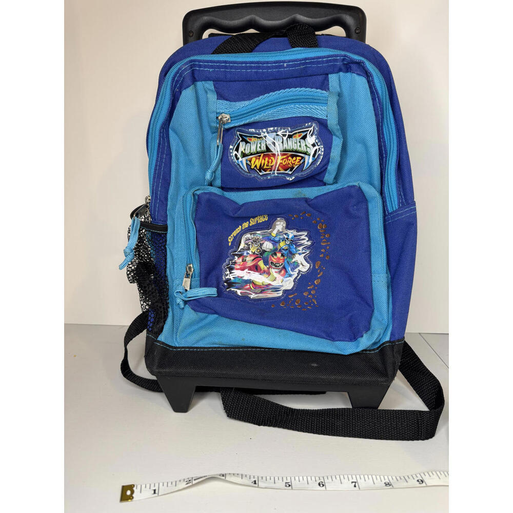2002 Power Rangers Wild Force Rolling Backpack